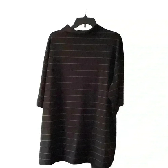 Dockers black stripes Golf Polo Men’s Shirt never been used before. NWT  size XL - Picture 2 of 3